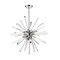 Z-Lite Burst 8 Light Chandelier, Chrome & Clear 4003-8CH - alternate 3